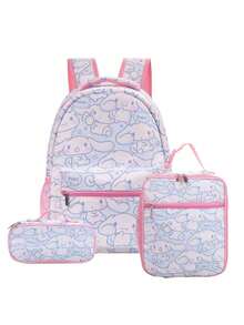Cute Animal Cartoon Backpack Set, Children's School Supplies Set - Multicolor - View 8