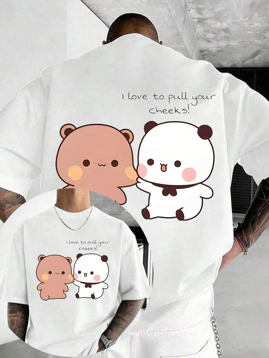 Men T-Shirts - 白色 - 查看 1
