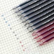 10 buah Pulpen Gel Tinta Cepat Kering Ujung Halus 0,38mm, Pegangan Ergonomis, Cocok untuk Ujian dan Menulis di Kantor - A - View 7