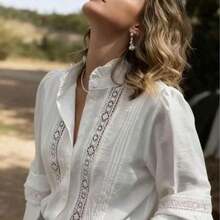 Women Blouses & Shirts - Yellow - View 6