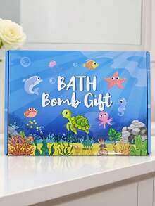 Bombas de baño oceánicas y bolas de sal de baño 12pcs/Caja - Rose - Ver 4