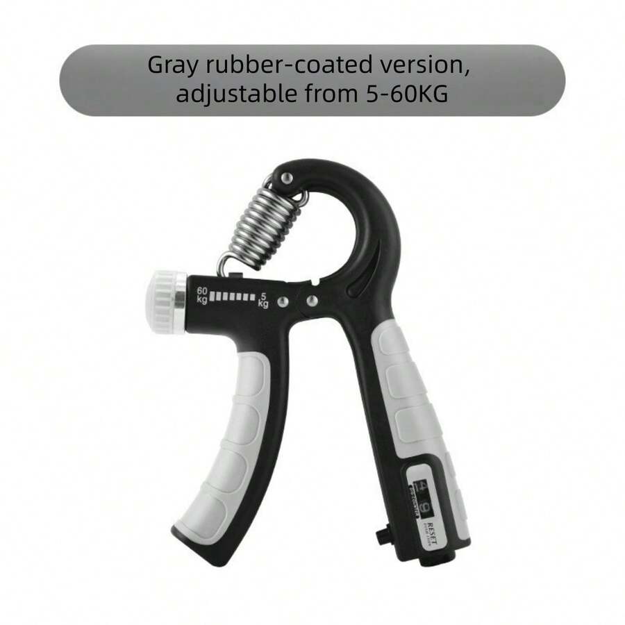 1pc Countable Hand Grip Strengthener, Adjustable Resistance 11.02-132.28 Lbs, Fitness Hand Exerciser. Shape Strong Wrists And Forearms, Full Body Muscle Training And Strength Exercise. Random Color Shipped - Multicolor - View 1