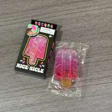 1pc Soft Cute Ice Cream Shaped Squeeze Massage Toy, Gradient Transparent Ice Cream Appearance, Cute Summer Dessert, Transparent Jelly Texture Squeeze Squishy, Graduation Party Beach Party Gift, Soft Squishy, Soft Squeeze Toy, Great Desk Decor, Suitable For Games And Party Favors, Also As A Gift Or Party Favor - Multiple Styles - View 11
