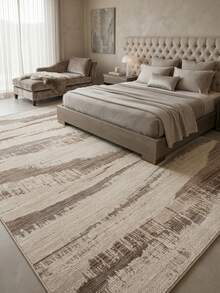 1pc Floor Mat/Rug (Rug, Carpet, Area Rug, Bath Mat, Bath Rug, Door Mat), Italian Modern Luxury High-End Abstract Texture Minimalist Art - Soft Faux Cashmere Rug, Bathroom, Kitchen, Doorway, Hallway, Bedside, Living Room, Bedroom, Etc., All-Season Machine Washable Floor Mat, Home Decor - Multicolor - View 2