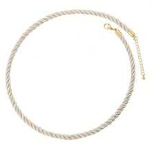 1pc - Bohemian Style Fashion Handmade Woven Necklace Basic Necklace Couple Friendship Bestie Essential Handmade DIY Woven Basic Necklace Accessories - Woven Lobster Rope - View 12