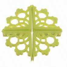 Crown Hollow Silicone Table Corner Protector, Soft Flexible Durable Anti-Collision Corner Guard, Shock-Absorbing Furniture Edge Safety Cushion, Suitable For Baby Protection, Child Safety, Home Protection, Coffee Table, Desk, Cabinet, Random Color Shipment - Multicolor - View 7
