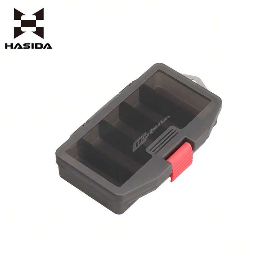 HASIDA 加厚PP釣魚 tackle box 防壓可調空間 雙層大容量 旅行用 可拆卸隔板 多尺寸 - 5格 - 查看 1
