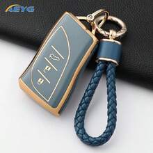 Coque de clé de voiture Porte-clés Accessoires compatibles avec Lexus NX ES UX US RC LX GX IS RX 200 250h 350h LS 450h 260h 300h UX200 - Lexus B - Voir 10
