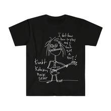 Camiseta de Moda 2026 de la Banda de Rock de Kurt Cobain, Ropa Urbana de Alta Calidad, Apta para Hombres y Mujeres, Camiseta de Verano - Multicolor - Ver 1