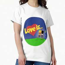 Unisex Black Casual T-Shirt 100% Cotton Printed Short Sleeve (Regular Fit) (112) - 白色 40 - 查看 1