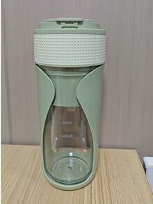 可攜式 USB 充電式果汁機 - 易於清潔，適用於水果、蔬菜飲料和果昔，附吸管，450ml 容量 - 0.5L以下 - 查看 8