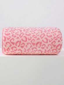 1pc&2pcs&3pcs Luxury Leopard Print Bath Towel Set - Printed Coral Terry Cloth, Ultra Soft Plush Towels, Ideal For Creating Bold Home Decor And Spa Ambiance - Pink - View 12