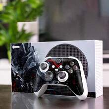 1套 Series S 印花圖案遊戲主機貼紙 防滑耐用防刮保護貼 個性化創意裝飾貼膜 - 查看 4