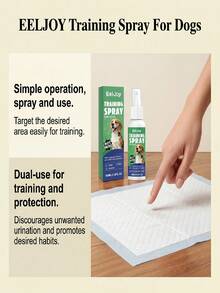 Dog Potty Training Spray, Daily Training Guide For Dog Potty Positioning, Convenient Spray, This Potty Training Spray Is Very Suitable For Daily Dog Training. The Mild Scent Won't Irritate Pets And Is Extremely Easy To Use, Suitable For All Home Environments, Maintains Stable Effects After Repeated Use, Helps Keep The Home Clean And Simplifies The Pet Training Process. - 100ml - View 6