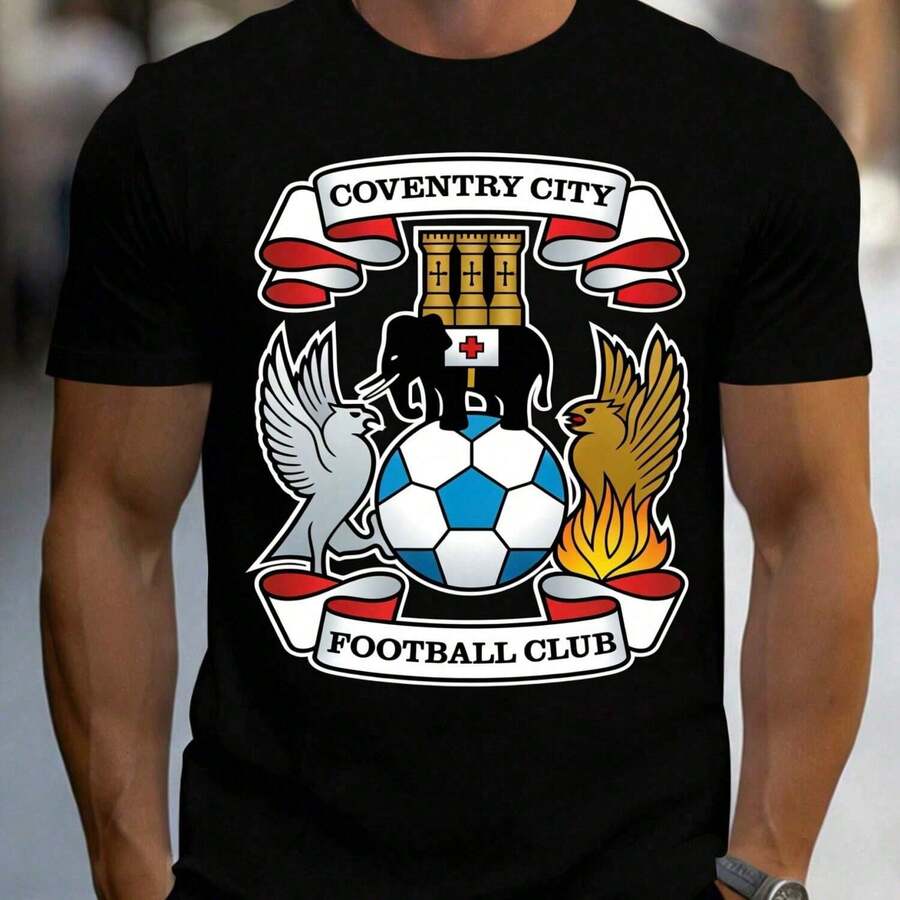 Club de Fútbol Coventry City) Día de la Independencia de México, camiseta infantil de niña con rosa de México, camiseta de la Copa Mundial 2026, camiseta de fútbol unisex para niños, camiset - Negro - Ver 1