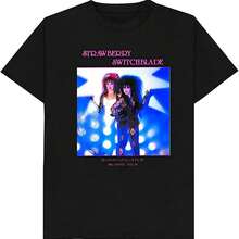 Strawberry Switchblade T-Shirt Tee Mens - Black - View 1