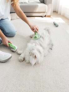 Multifunctional Pet Grooming Comb, Gentle Pet Deshedding Brush, Suitable For Cats And Dogs, One-Click Undercoat Removal Pet Grooming Tool - View 9
