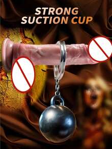 1Pc Female Sex Toy, Male Penis, Thrust Dildo Vibrator, Big Penis, Female Vaginal Stimulator. 8.7-Inch Integrated Insertion Dildo, One-Button Remote Control Operation. It Has 9 Kinds Of Vibration - 棕色 - 查看 9