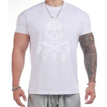 Men T-Shirts - White - View 6