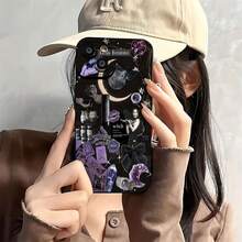 Funda para móvil con temática de brujas y la Divina Feminidad, compatible con fundas de , Apple, VIVO, OPPO,  y Honor. Fabricada en TPU, ofrece protección contra golpes y caídas. Un regalo encantador para amigos y familiares. - Negro - Ver 3