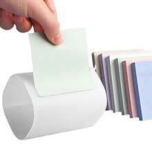 100 Sheets Of 4-Color Sticky Note Stickers/Book, Portable Student Self-Adhesive And Easy-To-Use Sticky Note Book, Suitable For Office, Home And Campus Scenes, Study Supplies, Winter And Summer Gifts (Multiple Styles To Choose From) - View 8