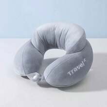 Ergonomic U-Shaped Neck Pillow - Multifunctional Travel And Office Neck Pillow, Lightweight And Portable, Suitable For Airplane, Car And Bed, Compressed Design Conforms To S-Shaped Neck, Achieves Optimal Support - 1PC - View 8