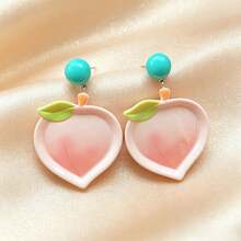1 Pair 2pcs Women's Earrings, Suitable For Dates And Daily Wear - Multicolor - View 1