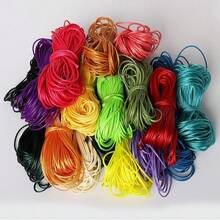 1.5mm Colorful Korean Wax Cord Wax Rope Necklace Bracelet Cord Leather Rope DIY Handmade Braided Rope 11 Colors Mixed 1m Pack - 11pcs - View 1