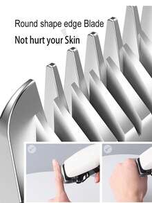 Kemei KM-PG809A Adjustable Hair Clipper Strong Power Haircut For Men, Professional Cordless Hair Cutting Machine With LED Display, Home Use Haircut For Men, Family Use Haircutting Machine - View 10