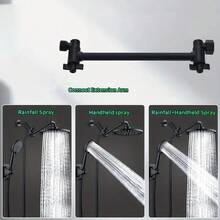 Adjustable Shower Head Extension Arm, Used For Fixing And Supporting Shower Head, Height And Angle Are Both Adjustable - Support - View 6