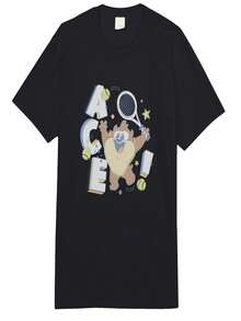 Women T-Shirts - Black - View 1
