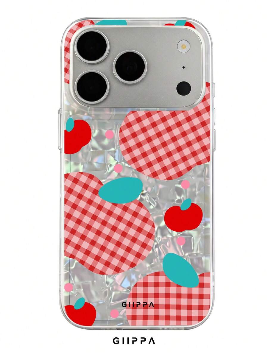 GIIPPA 這款手機殼採用貝殼圖案底座與網格蘋果設計,適用於 Phone 17 Pro Max。同時也相容於 Phone 16 Pro Max、15 Pro Max 和 14 Pro Max。這是一款時尚有趣的韓系手機殼,也相容於 11/12/13/14/15/16 Pro Max Plus。優雅的設計適合男女通用,是聖誕節、情人節、復活節、婚禮季和生日送給女友的完美禮物! - 彩色 - 查看 1