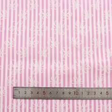 1 pieza Tela de Impresión Offset con Flores y Rayas 59x19.68 Pulgadas - Tela de Manualidades Perfecta para Decoración de Fiestas, Proyectos de Manualidades, Lazos para el Cabello, Acolchado DIY & Costura, Tela de Fondo para Patchwork | Patrón a Cuadros - por defecto - Ver 6
