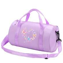 1pc Large Travel Bag, Gym Bag, Lightweight Hand-Carry Luggage Bag, Yoga Bag, Large Capacity Outdoor Business Trip Travel Storage Bag, Shoulder Bag - Multicolor - View 3