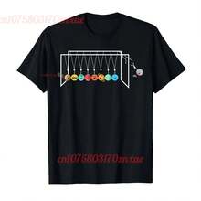 Camiseta 100% de algodón UNISEX, camisa divertida de astrofísico, planetas, cuna, UNISEX, talla S-6XL - Multicolor - Ver 1