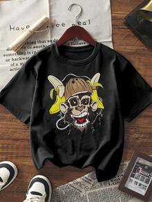 T-Shirts für Herren - Schwarz - Übersicht 1