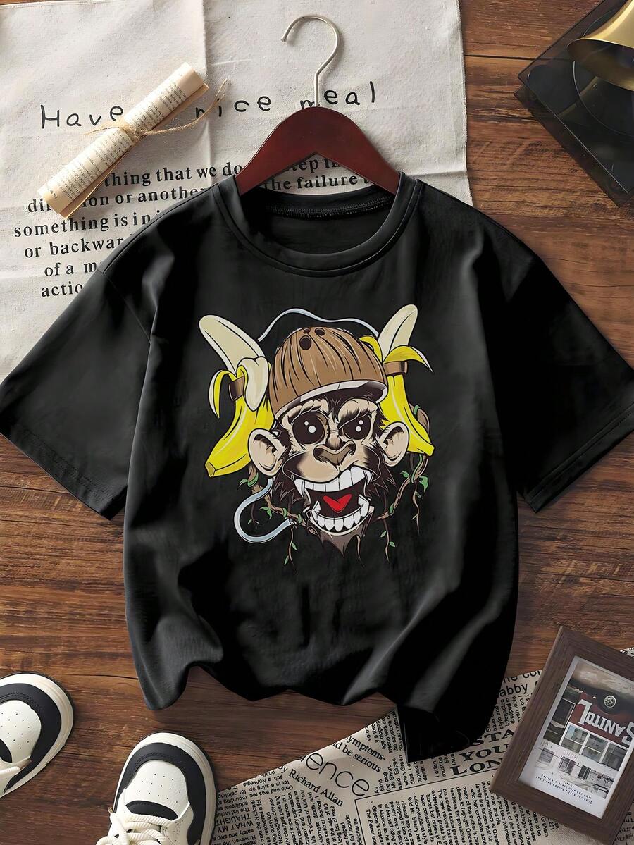 T-Shirts für Herren - Schwarz - Übersicht 1