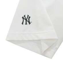 MLB Áo thun tay ngắn dáng rộng unisex kiểu vintage, thoải mái, thích hợp cho các hoạt động thể thao ngoài trời. - Ngà voi - Xem 7