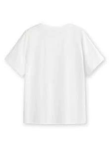 Unisex T-Shirts, Tops, Men's T-Shirts, Women's T-Shirts, Printed T-Shirts, Short-Sleeved T-Shirts, Modern And Casual. - 白色 - 查看 5