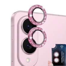 1pc Shiny Lens Protector Film, Compatible With Samsung Galaxy S25 Edge, Galaxy A26/A36/A56, Easy Installation With Positioning, High Definition Tempered Glass Anti-Scratch Wear-Resistant Lens Protection Film, Lens Protector Pad, Lens Protector, Multiple Colors Available: Shiny Pink, Shiny Blue, Silver, Purple, Multicolor - Multicolor - View 17