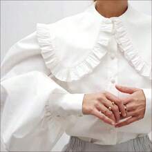 Women Blouses & Shirts - 淡粉紅色 - 查看 2