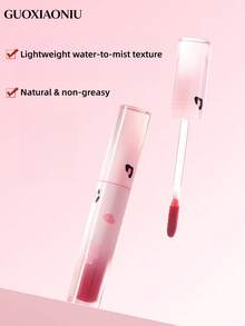 GUOXIAONIU Waterproof Sweat-Proof Non-Stick Cup Portable Long-Lasting Lip Gloss - G06# Rednight - View 9