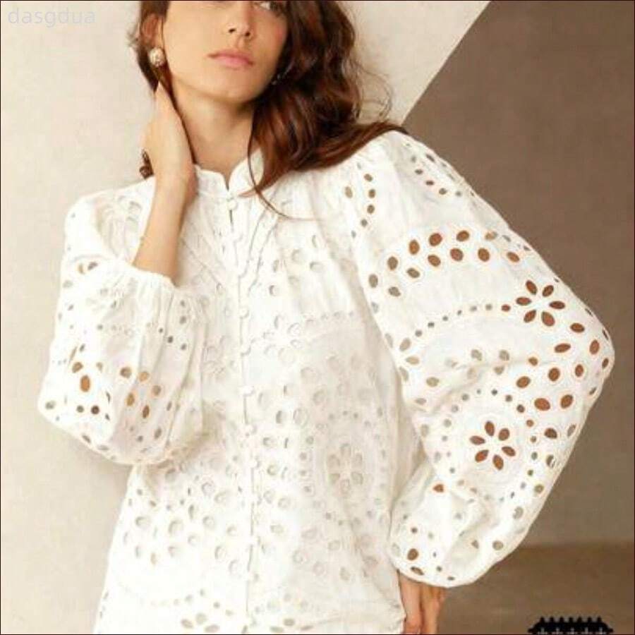 Women Blouses & Shirts - Putih - View 1