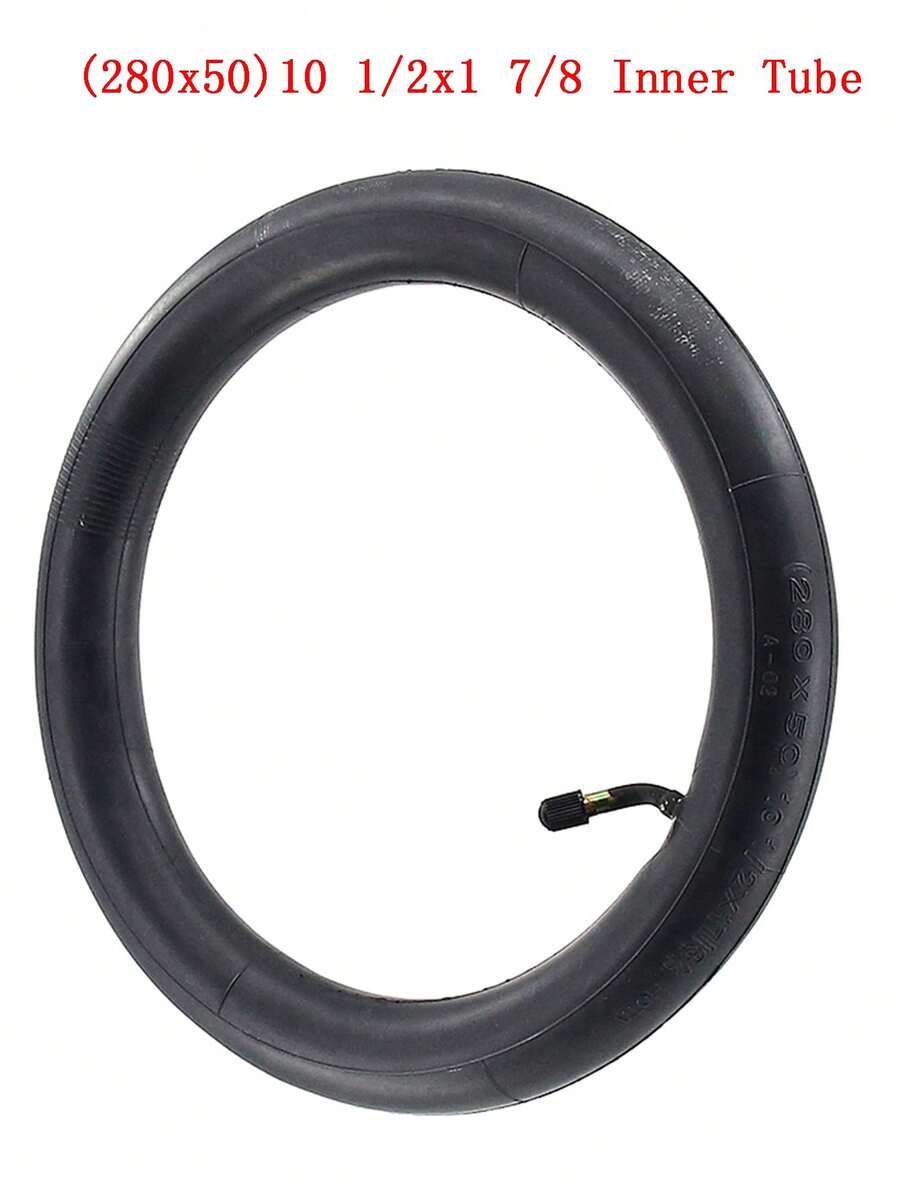 1 Stück 280x50 Hochbelastbarer Innenreifen 12 Zoll Innenreifen für Roller E-Bike (280x50) 10 1/2x1 7/8 Reifen Zubehörteile - 280x50 Innenschlauch - Übersicht 1