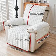 1/2 chiếc Vỏ bọc ghế bành chần bông hiện đại bằng vải nỉ, Vỏ bọc ghế sofa chống trượt thân thiện với vật nuôi mọi mùa - Nhiều màu - Xem 17