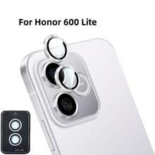 鏡頭保護貼，適用於 Honor 400/400 Lite/400 Pro/600/600 Lite/600 Pro 金屬環鷹眼鏡頭保護貼，美觀精緻的後置相機防刮耐磨保護貼，附定位工具，安裝簡單，黏著力強，鋼化玻璃與金屬環的完美結合，更好的相機保護，鏡頭保護貼，鏡頭保護墊 - 彩色 - 查看 7
