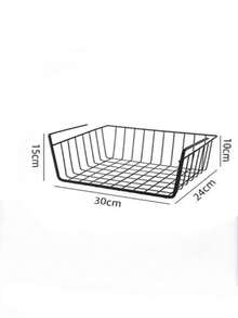 Desktop Hanging Storage Basket, Multi-Layer Storage Rack, Suitable For College Dorms, Closets And Desktop Storage, Kitchen Spice Rack, All Seasons Use, No Installation Required, Space-Saving, Easy To Assemble Multi-Functional Storage Rack, Kitchen Storage Basket - Multicolor - View 10
