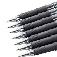8pcs Mini Pen Set, Durable Plastic Travel Portable Pens, Medium Tip, Perfect For Office And Travel - Ballpoint Pen - View 9