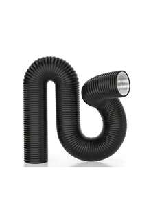 Ống dẫn khí máy sấy linh hoạt 6 inch, bảo vệ 3 lớp dày cách nhiệt, dùng cho sưởi ấm, làm mát, thông gió và hút khí, bọc lá nhôm, phù hợp cho máy hút mùi bếp, nhà kính, phòng tắm, hệ thống HVAC và máy sấy - Nhiều màu - Xem 3