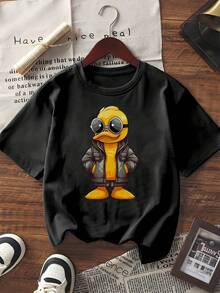 Men T-Shirts - Black - View 1